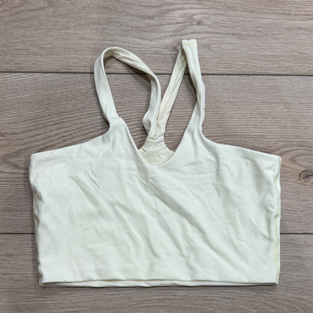 lululemon bend this v and racer bra